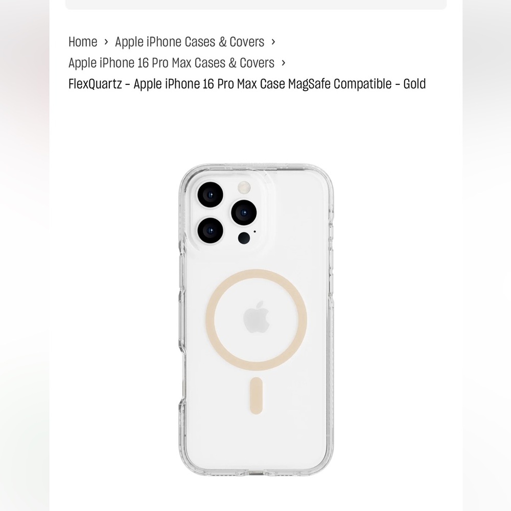 Tech 21 Flexquartz case for iPhone 16 Pro
